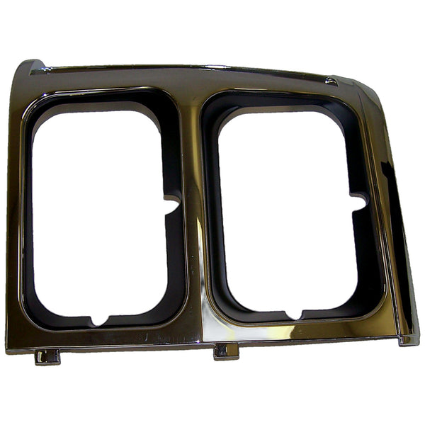 Crown Automotive Headlight Bezel, Right — 1984-1990 Jeep Wagoneer (55008046)