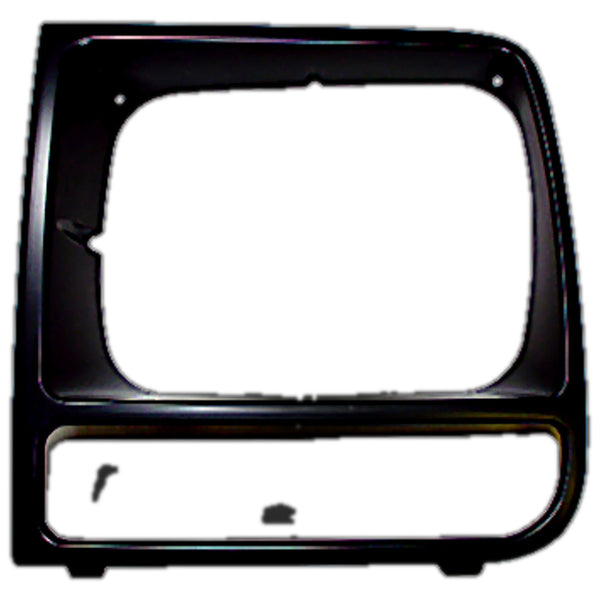 Crown Automotive Headlight Bezel, Left — 1997-2001 Jeep Cherokee (55055137)