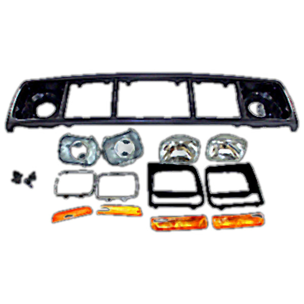 Crown Automotive Header Panel Kit — Multi Colors (55055233AEK)