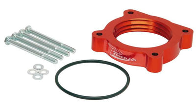 Airaid Entretoise de corps de papillon PowerAid 04-13 Nissan Titan / Armada 5.6L 04-10 Infiniti QX-56 5.6L - noir