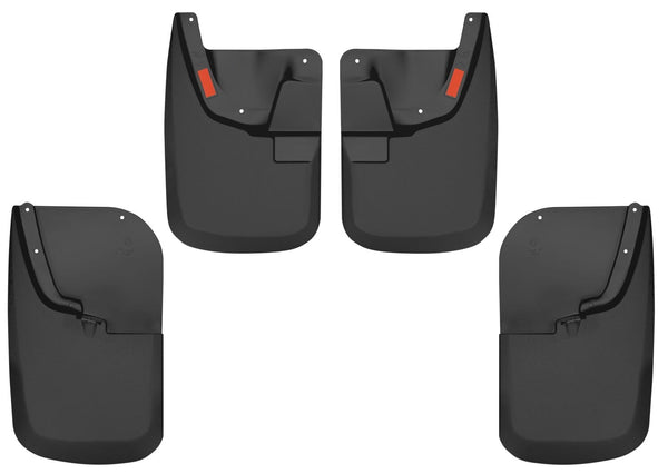 Husky Liners Mud Flaps (WC56686) — Front and Rear Wheel