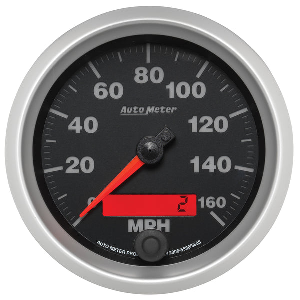 AutoMeter 3-3/8" Speedometer, 0-160 MPH, Elite