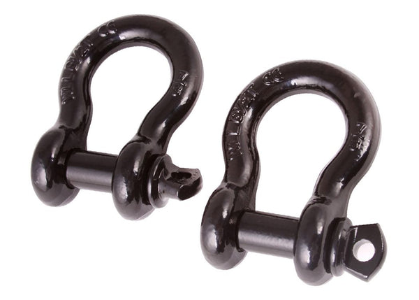 Rugged Ridge Dshackle 7/8 INCH Black PAIR