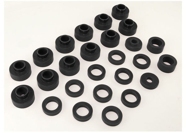 Rugged Ridge Body Mount KITBLACK8185 Jeep CJ8