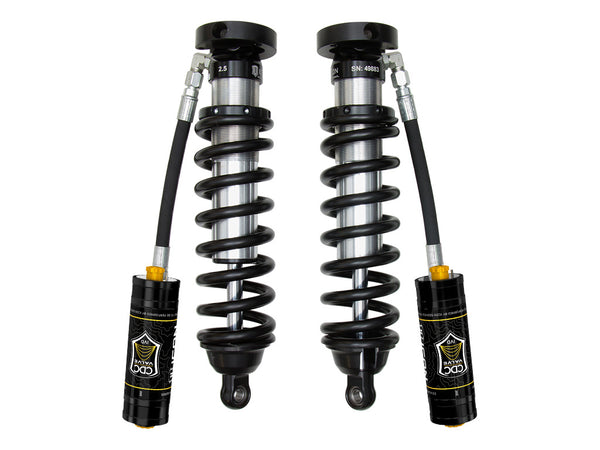 ICON 1996-2002 Toyota 4Runner, 0-3" Lift, Front, V.S. 2.5 Series Coilover Kit, Extended Travel, Remote Reservo (58716C)