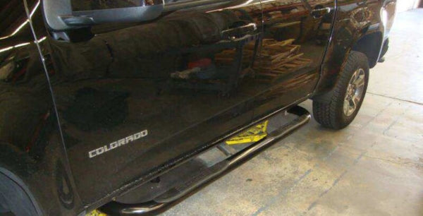 Go Rhino 2015-2020 Colorado/Canyon 4000 Series Sidesteps Cab Length Black (4237B)