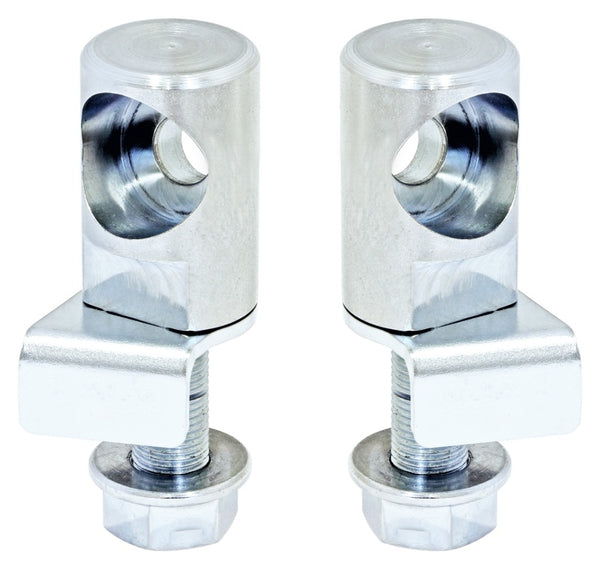 RockJock Adjustable Sway Bar End Link Mount Kit 9/16in -18 RH Thread