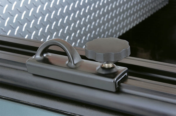 Thule TracRac T-Track Base Rail Tie Downs Pair