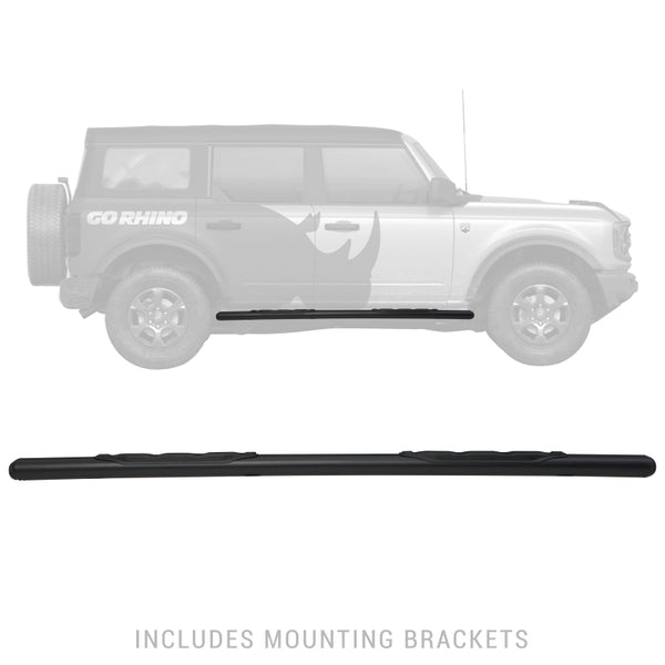 Go Rhino 2018+ Wrangler JLU Sidesteps 1000 Series (10573T)