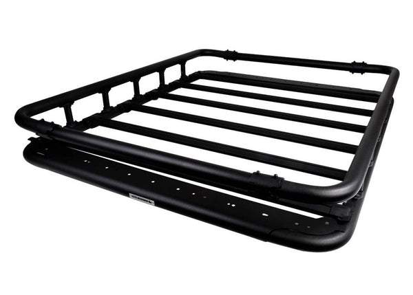 Go Rhino Srm500 65In Flat Platform Roof Rack With Quad Rail Kit Textured Black (5935463T)