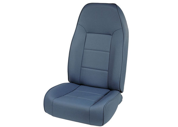 Rugged Ridge Siège baquet avant standard 7603 JEEP CJ et Wrangler - bleu