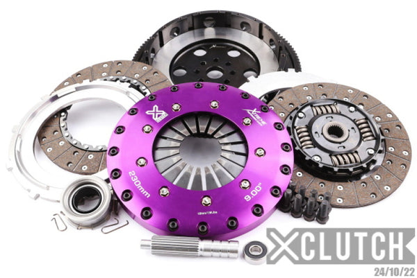 XClutch Ensemble d'embrayage bidisque à ressorts organique 10.5 po 13-20 Subaru BRZ 2.0L