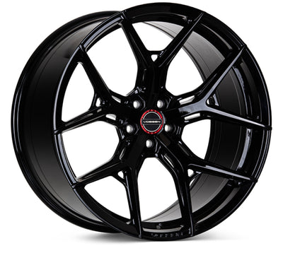 Vossen Roue HF-5 21x9 / 5x112 / ET32 / Flat Face / 66.5 - noir brillant