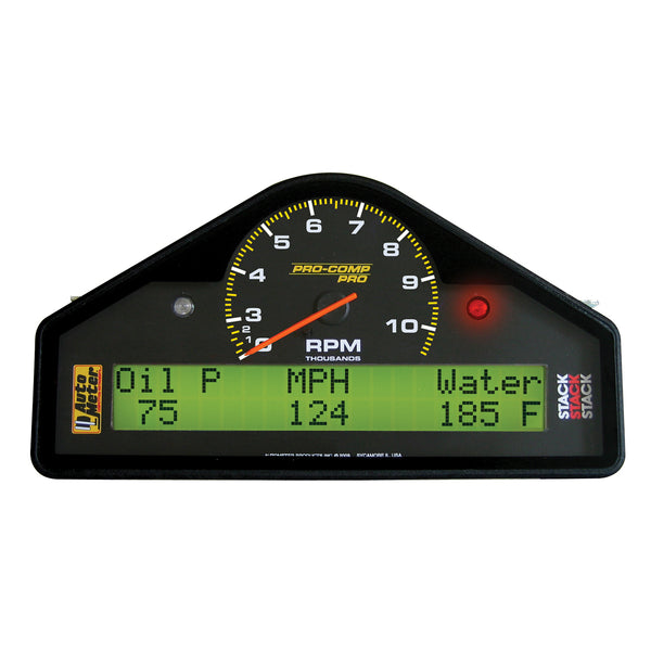 AutoMeter Street Dash, 0-3-10.5K RPM, Pro-Comp Pro