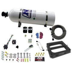 Nitrous Express Dominator Gasoline Nitrous Kit — 50-300HP, 15lb Bottle (30070-15)