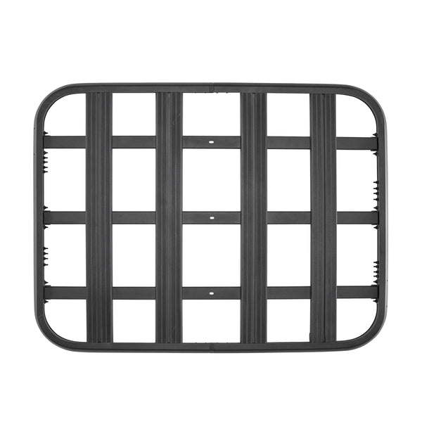 Smittybilt Defender Platform Roof Rack 60 X 45 X 2In Sides; Black Powder Coated (6045)