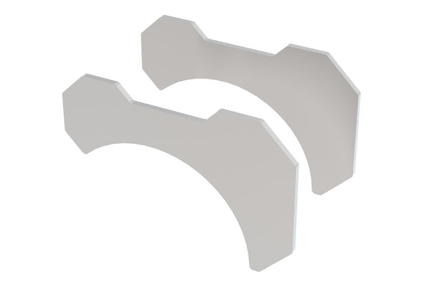 Borla Accessory - Stainless Steel Tube Bracket Kit - 2.5"