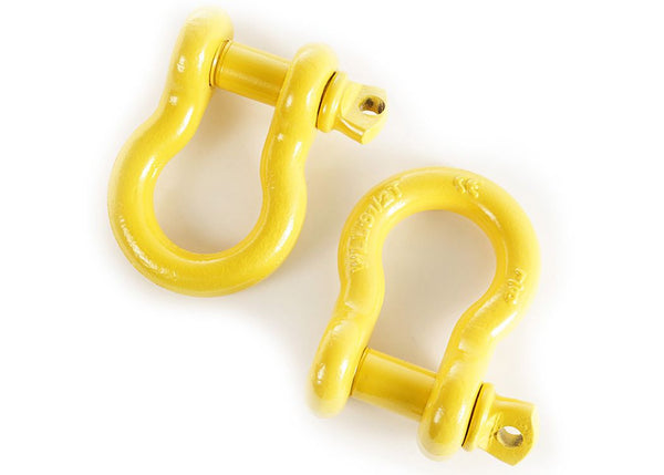 Rugged Ridge Anneaux en D 7/8 po - jaune (paire)