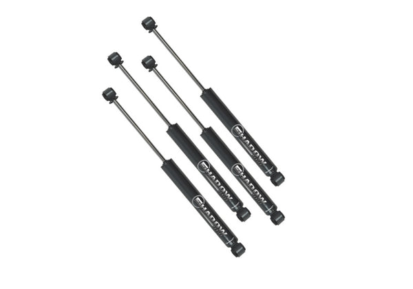 Superlift Boîte de composants d'amortisseurs pour ensemble de rehaussement 4-6 po avec bras radiaux de conversion 4-Link - cales arrière 17-19 Ford SuperDuty