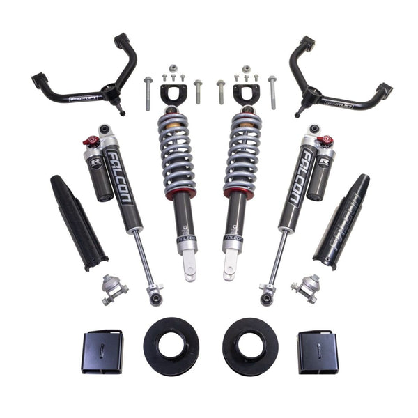 ReadyLift Suspension Lift Kit — 3.5" Lift — Falcon 2.1 Shocks, 2WD/4WD — 2019-2026 Ram 1500, select trims (62-19340)
