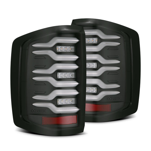AlphaRex LED Taillights Black - 620030