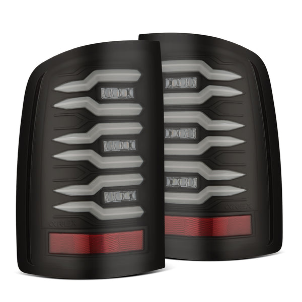 AlphaRex LED Taillights Black - 630060
