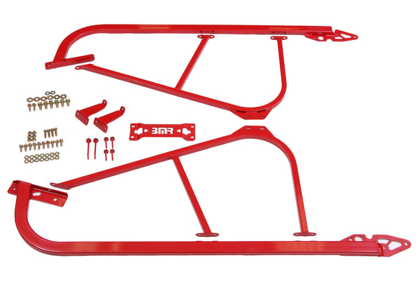 BMR Connecteurs de faux-châssis à boulonner 08-17 Challenger - rouge