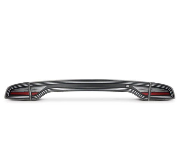 AlphaRex Prismatic LED Taillights Black — 2015-2023 Dodge Charger (642012)