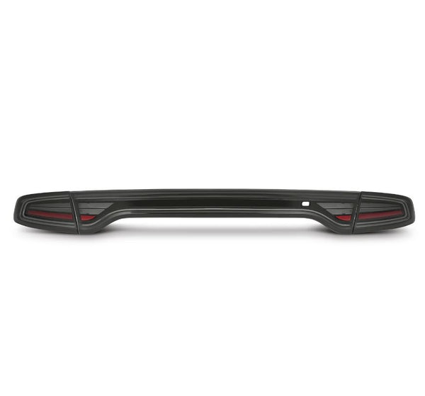AlphaRex Prismatic LED Taillights Alpha Black — 2015-2023 Dodge Charger (642022)