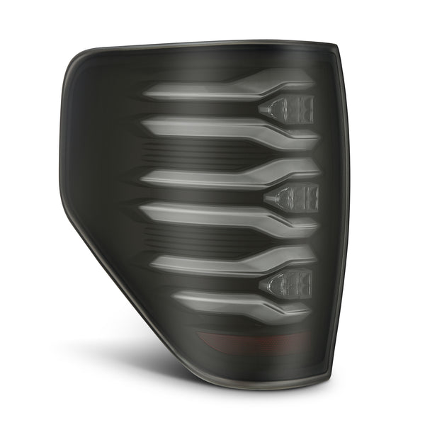 AlphaRex LED Taillights Black — 2009-2014 Ford F-150 (653070)