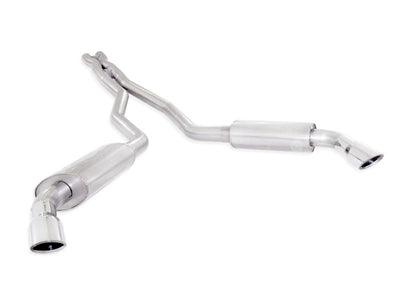 Stainless Works Échappement 3 po avec tuyau en X, silencieux Turbo à chambres et embouts polis 2010-15 Camaro 6.2L