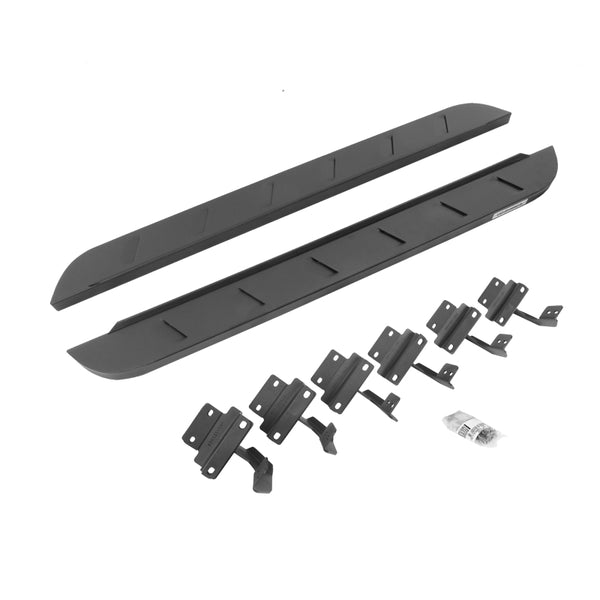Go Rhino Ensemble complet de marchepieds RB10 Slim Line 48 po 2017-2026 F-250/F-350 cabine simple - revêtement en poudre texturé (634417348SPC)