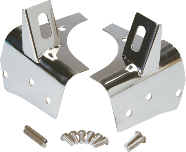 Kentrol Supports de phares (paire) 97-06 Jeep Wrangler TJ - argent poli