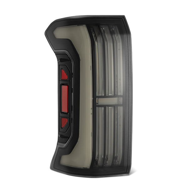 AlphaRex Prismatic LED Taillights Alpha-Black — 2024-2025 Toyota Tacoma (679030)