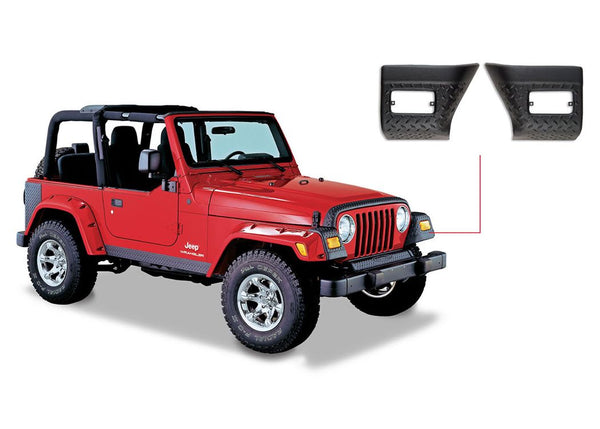 Bushwacker Wrangler TJ 1997-2006 And Unlimited 2004-2006 Front Corners Trailarmor