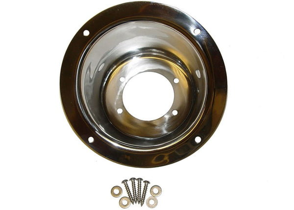 Rugged Ridge Gas Tank Filler Cover Stainless 1997-2006 Wrangler