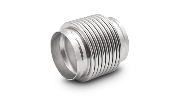 Vibrant Performance - 68935 - Bellows Assembly with Solid Liner, 3.50 in. I.D. x 4.00 in. Long - Electro Polished