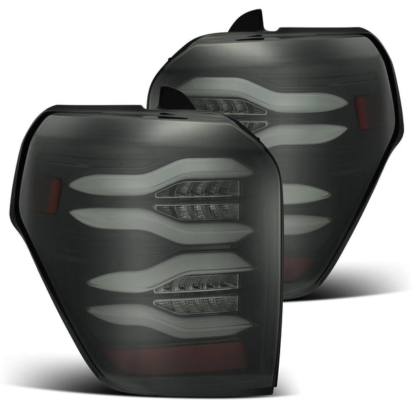 AlphaRex LED Taillights Jet Black — 2010-2021 Toyota 4Runner (690010)