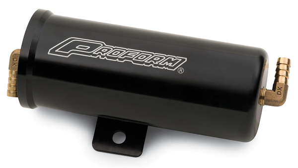 Radiator Overflow Canister Billet Aluminum Universal PROFORM Anodized Black