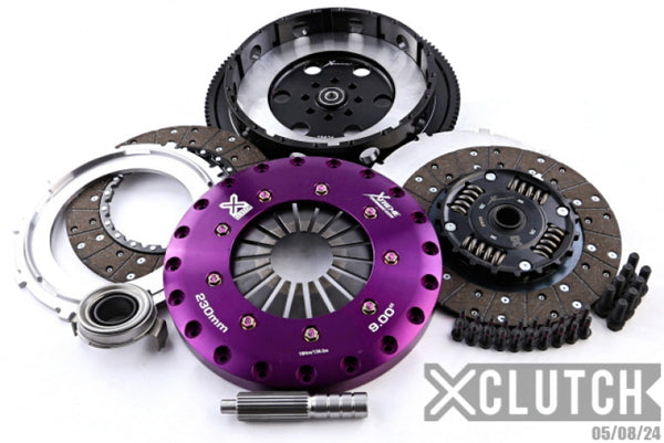 XClutch Ensemble d'embrayage bidisque à ressorts organique 10.5 po 18-21 Subaru WRX Base 2.0L