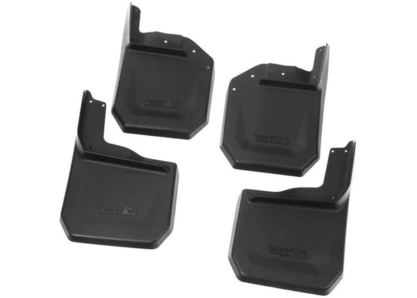 Rugged Ridge Mud Flaps — 2007-2015 Jeep Wrangler JK (JK) (11642.10)