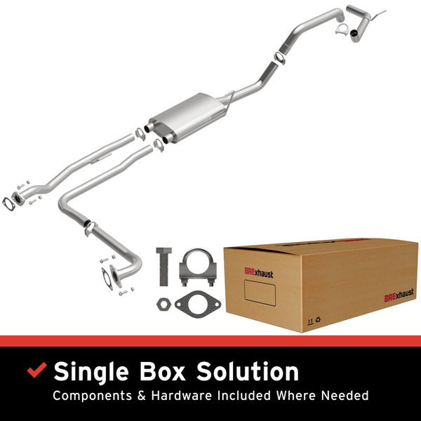 BRExhaust Ensemble d'échappement de remplacement à ajustement direct 12-17 Nissan NV1500 NV2500 NV3500 4.0L