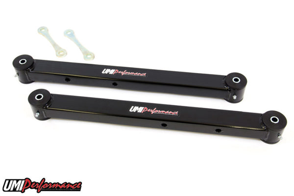UMI Performance Bras de suspension inférieurs arrière caissonnés 73-77 GM A-Body