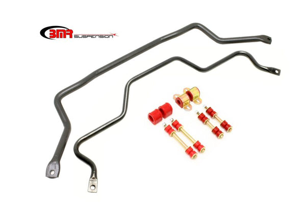 BMR Ensemble de barres stabilisatrices avant et arrière avec coussinets 82-92 Chevrolet Camaro