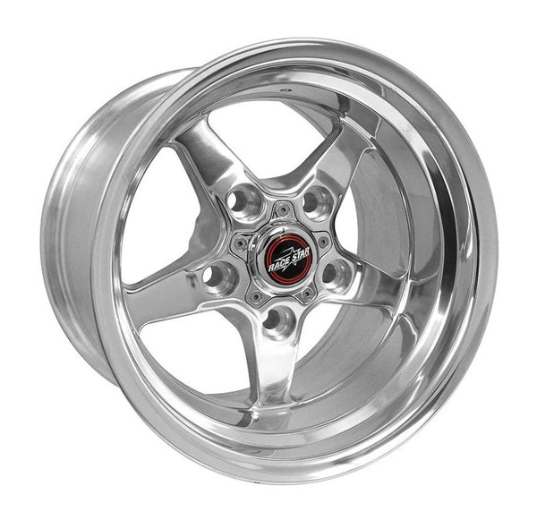 Race Star Roue 92 Drag Star 17x7 5x135bc 4.25bs perçage direct - chrome poli