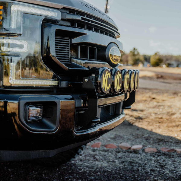 KC HiLiTES Front Bumper Light Bar Mount — for select Ford vehicles (KCL7356)