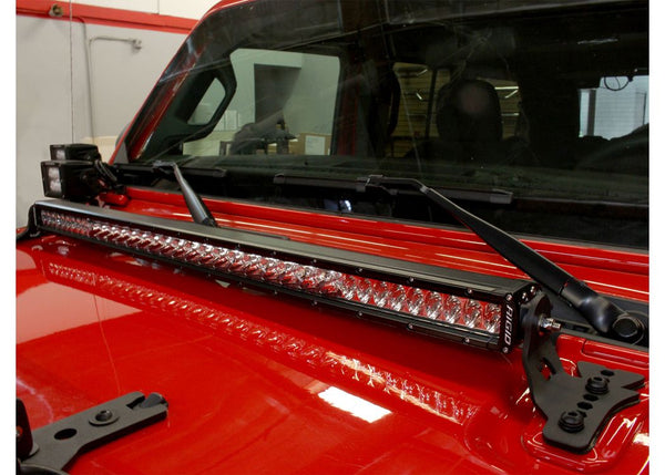 Go Rhino Supports d'éclairage 2018-2026 Wrangler JL (731300T)
