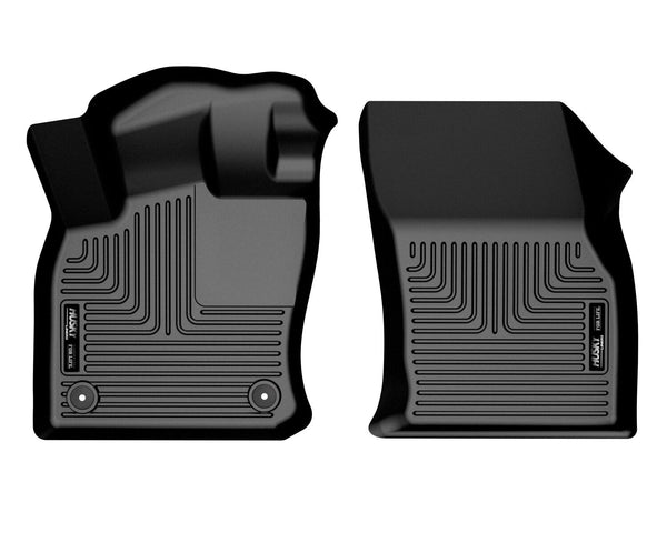 Husky Liners Floor Liners — 2022+ Volkswagen Taos — Front (50721)