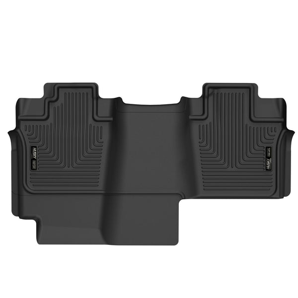 Husky Liners Second Row Floor Liner — 2004-2008 Ford F-150, Black