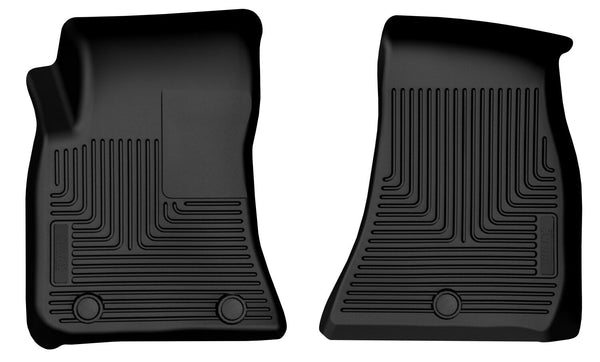 Husky Liners Floor Liners — 2016-2023 Dodge Challenger — Front (54161)